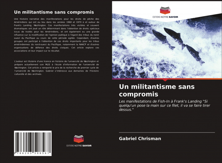 Könyv Un militantisme sans compromis Gabriel Chrisman
