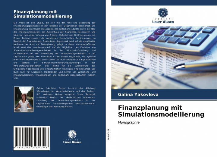 Kniha Finanzplanung mit Simulationsmodellierung GALINA YAKOVLEVA