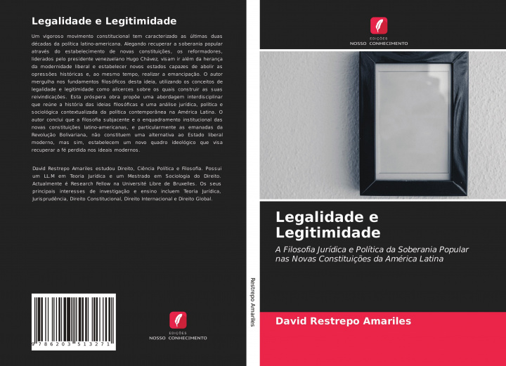 Knjiga Legalidade e Legitimidade David Restrepo Amariles