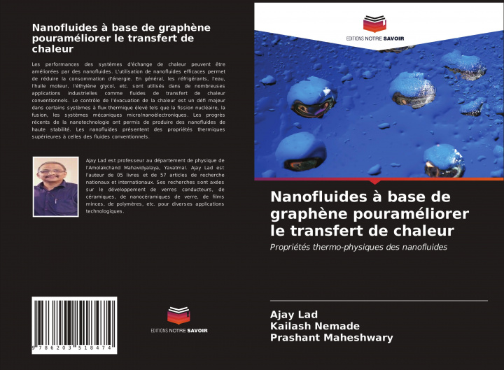 Kniha Nanofluides a base de graphene pourameliorer le transfert de chaleur Kailash Nemade
