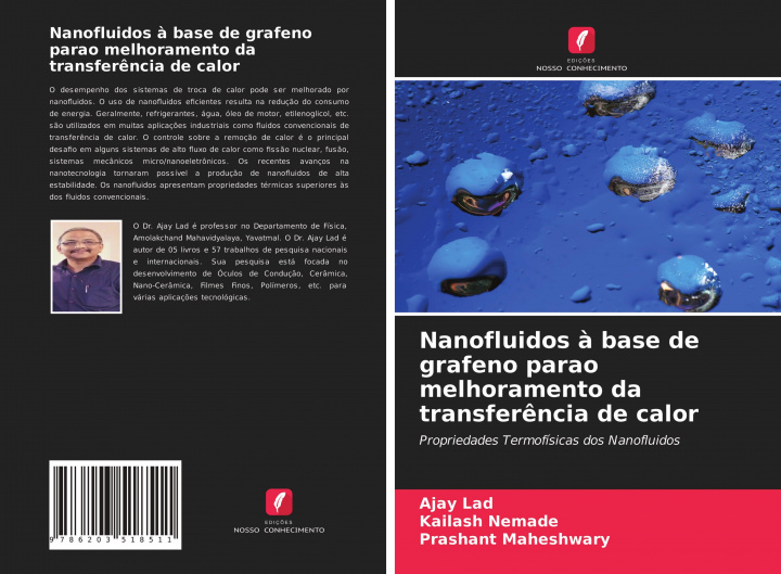Kniha Nanofluidos a base de grafeno parao melhoramento da transferencia de calor Kailash Nemade