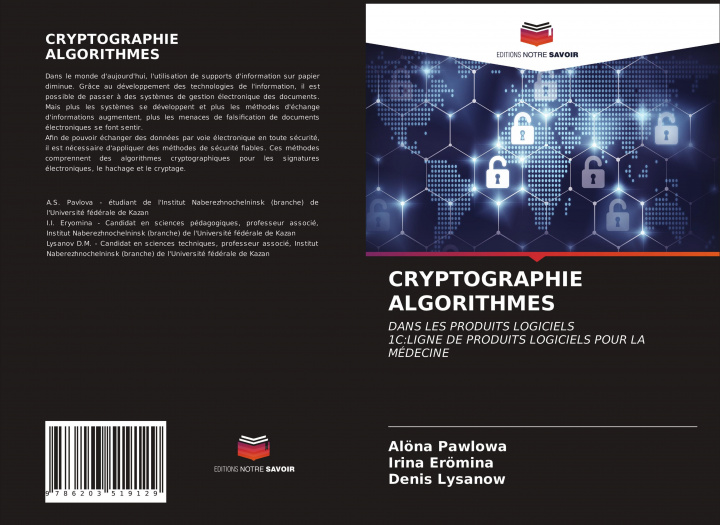 Knjiga Cryptographie Algorithmes Irina Erömina