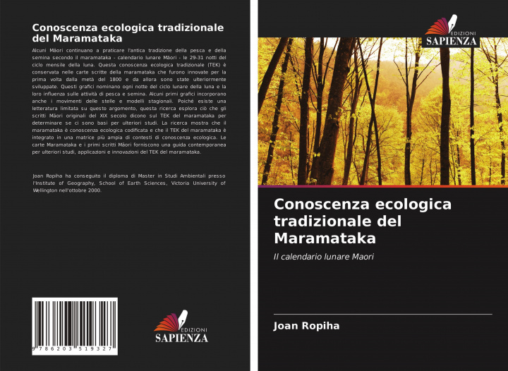 Kniha Conoscenza ecologica tradizionale del Maramataka 