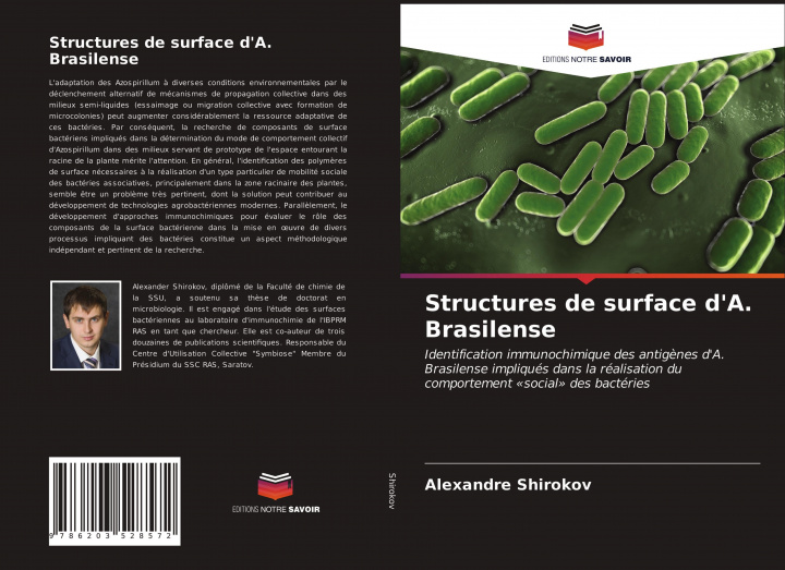 Knjiga Structures de surface d'A. Brasilense 