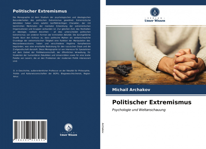Knjiga Politischer Extremismus MICHAIL ARCHAKOV