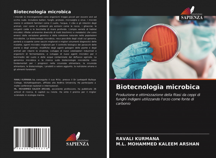 Kniha Biotecnologia microbica M. L. Mohammed Kaleem Arshan