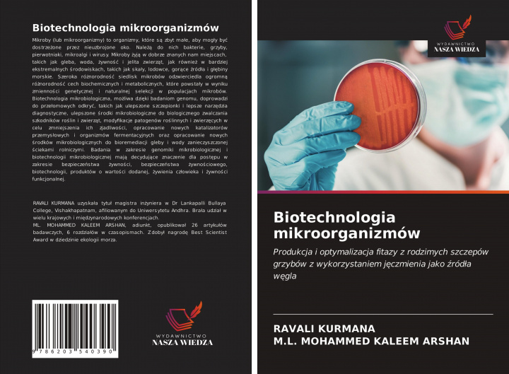 Carte Biotechnologia mikroorganizmow M. L. Mohammed Kaleem Arshan