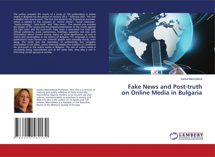 Книга Fake News and Post-truth on Online Media in Bulgaria IVANKA MAVRODIEVA