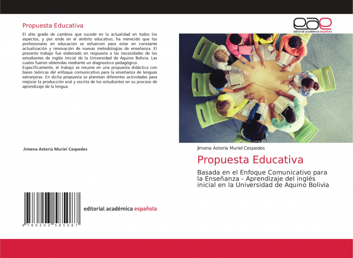 Knjiga Propuesta Educativa JIM MURIEL CESPEDES