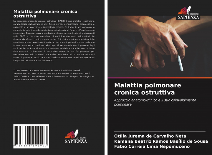 Книга Malattia polmonare cronica ostruttiva Kamana Beatriz Ramos Basílio de Sousa
