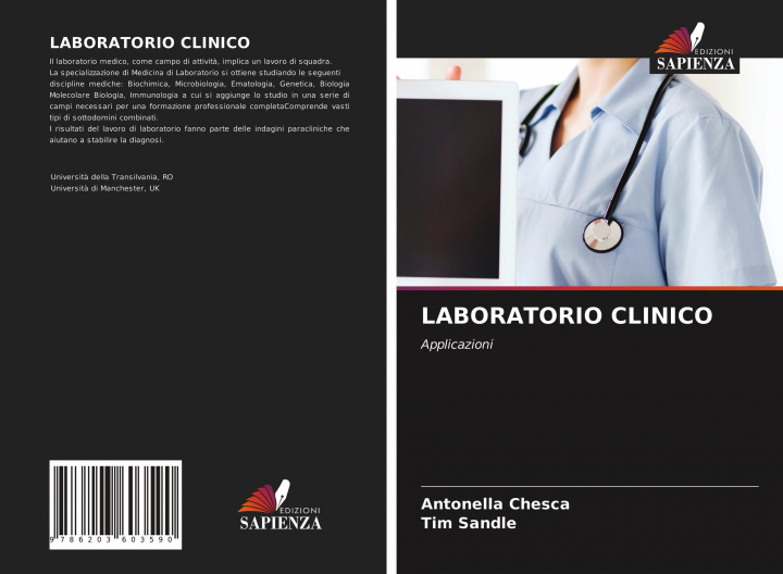 Kniha Laboratorio Clinico Tim Sandle