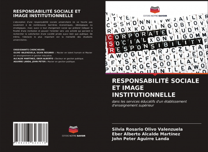 Buch Responsabilite Sociale Et Image Institutionnelle Eber Alberto Alcalde Martínez