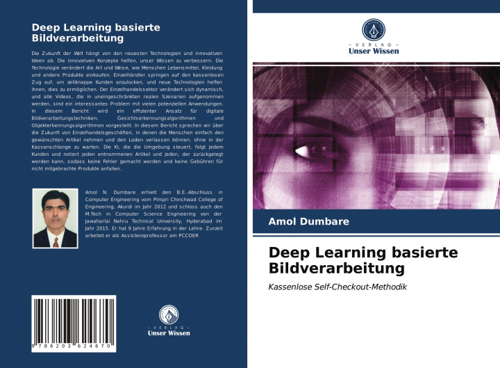 Kniha Deep Learning basierte Bildverarbeitung AMOL DUMBARE