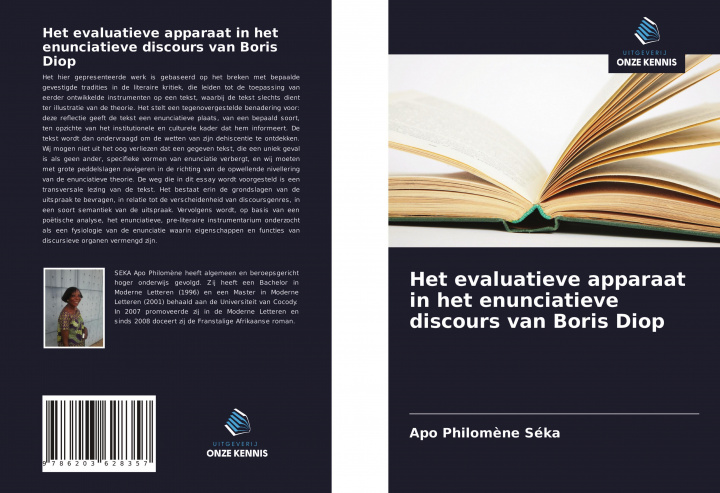 Book Het evaluatieve apparaat in het enunciatieve discours van Boris Diop 