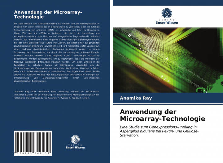 Knjiga Anwendung der Microarray-Technologie ANAMIKA RAY