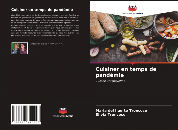 Carte Cuisiner en temps de pandemie Silvia Troncoso