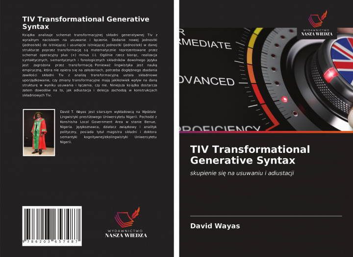Knjiga TIV Transformational Generative Syntax 
