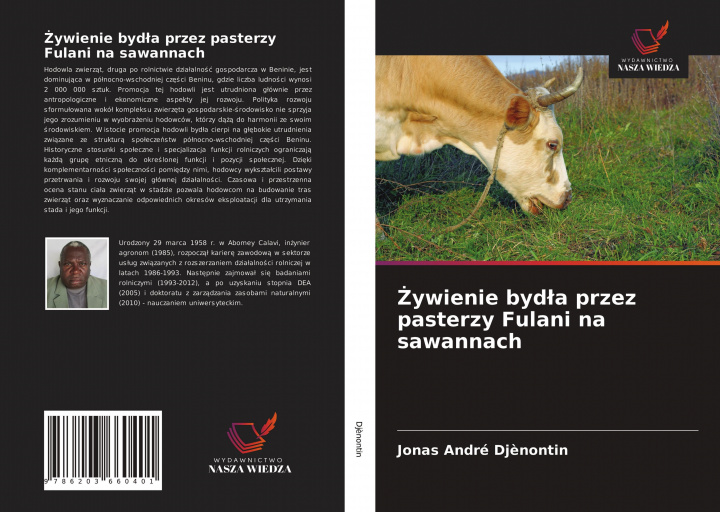 Kniha &#379;ywienie bydla przez pasterzy Fulani na sawannach 