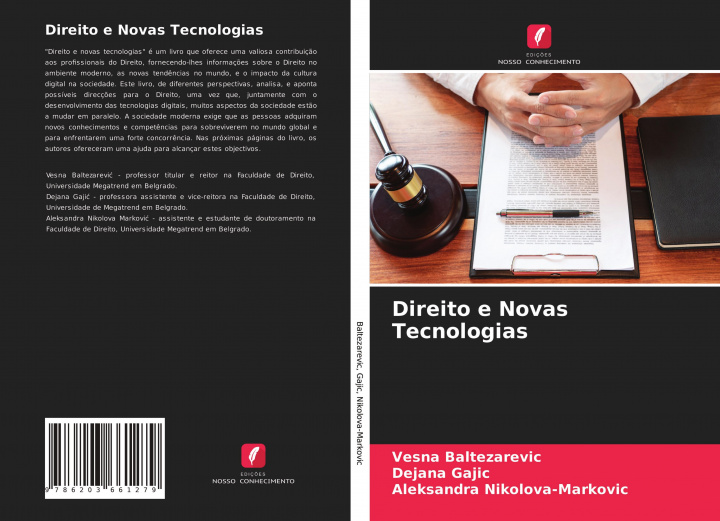 Książka Direito e Novas Tecnologias Dejana Gajic