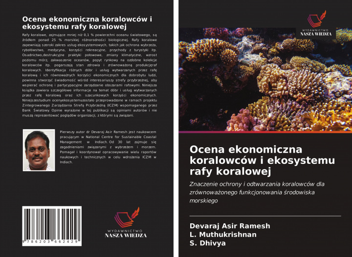 Könyv Ocena ekonomiczna koralowcow i ekosystemu rafy koralowej L. Muthukrishnan