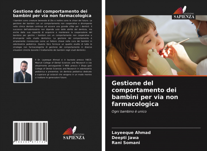 Könyv Gestione del comportamento dei bambini per via non farmacologica Deepti Jawa