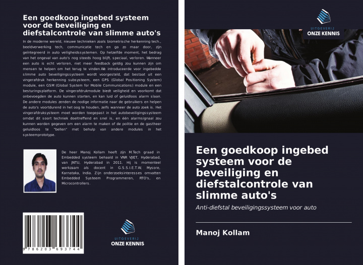 Kniha Een goedkoop ingebed systeem voor de beveiliging en diefstalcontrole van slimme auto's 