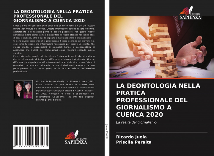 Boek Deontologia Nella Pratica Professionale del Giornalismo a Cuenca 2020 RICARDO JUELA