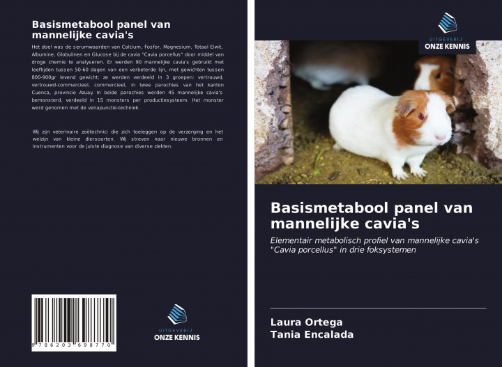 Carte Basismetabool panel van mannelijke cavia's Tania Encalada