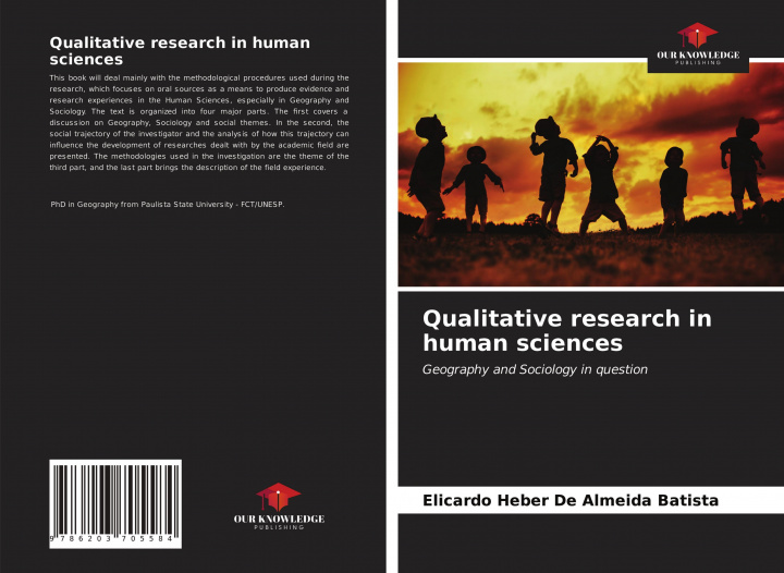 Livre Qualitative research in human sciences 