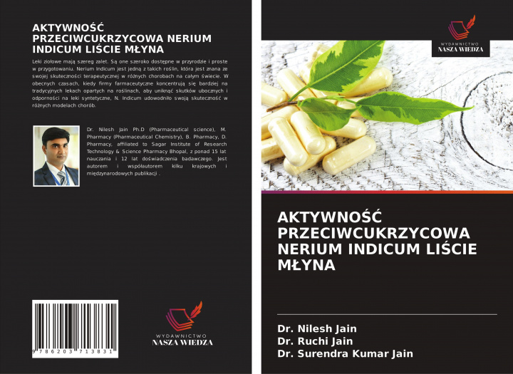 Kniha AKTYWNO?? PRZECIWCUKRZYCOWA NERIUM INDICUM LI?CIE M?YNA Ruchi Jain