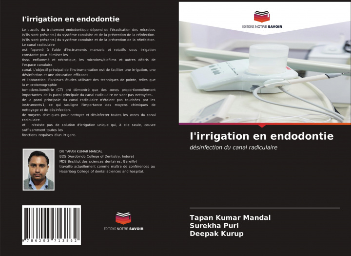Kniha I'irrigation en endodontie Surekha Puri