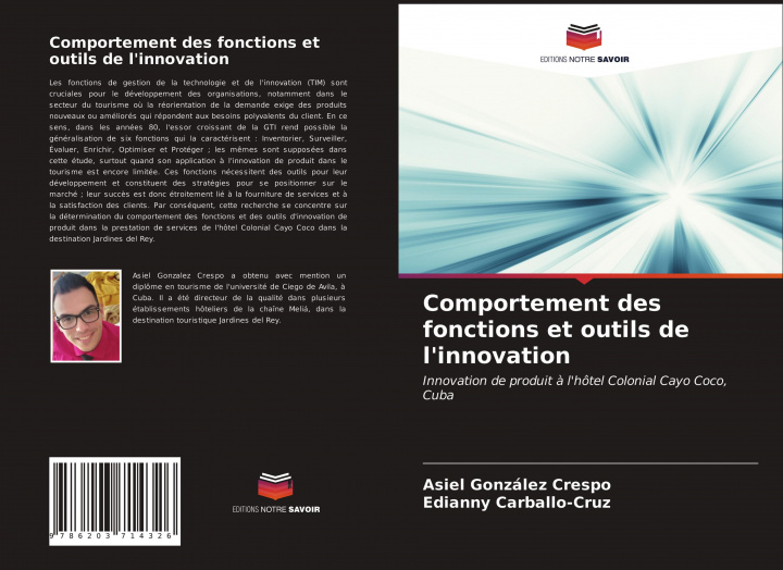 Knjiga Comportement des fonctions et outils de l'innovation Edianny Carballo-Cruz