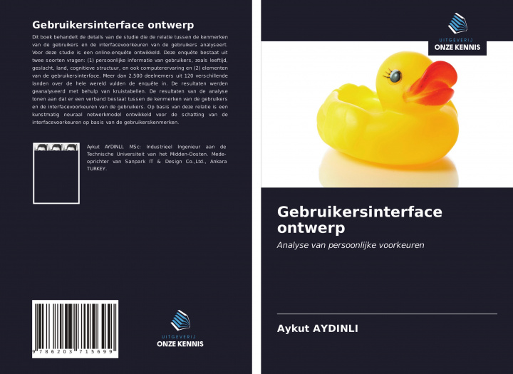 Knjiga Gebruikersinterface ontwerp Aykut Aydinli