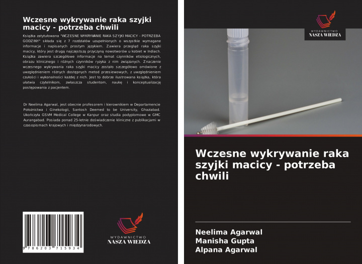 Book Wczesne wykrywanie raka szyjki macicy - potrzeba chwili Manisha Gupta