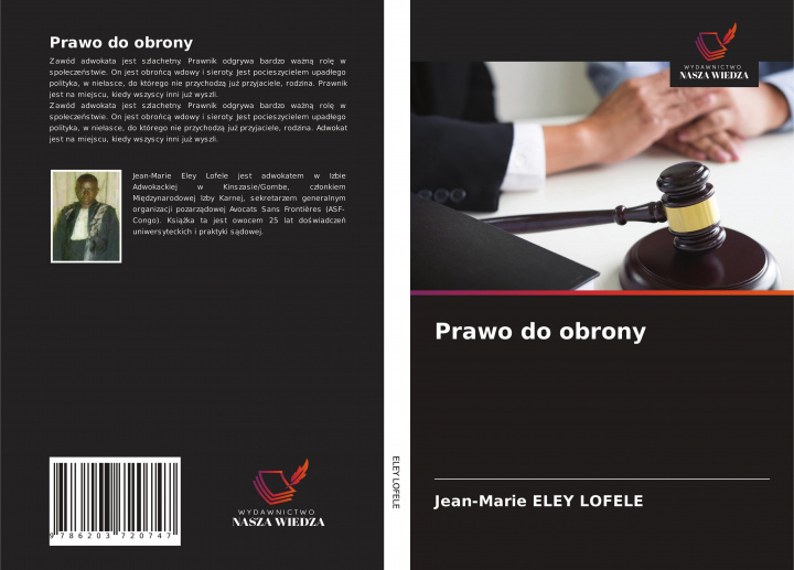Knjiga Prawo do obrony Jean-Marie Eley Lofele