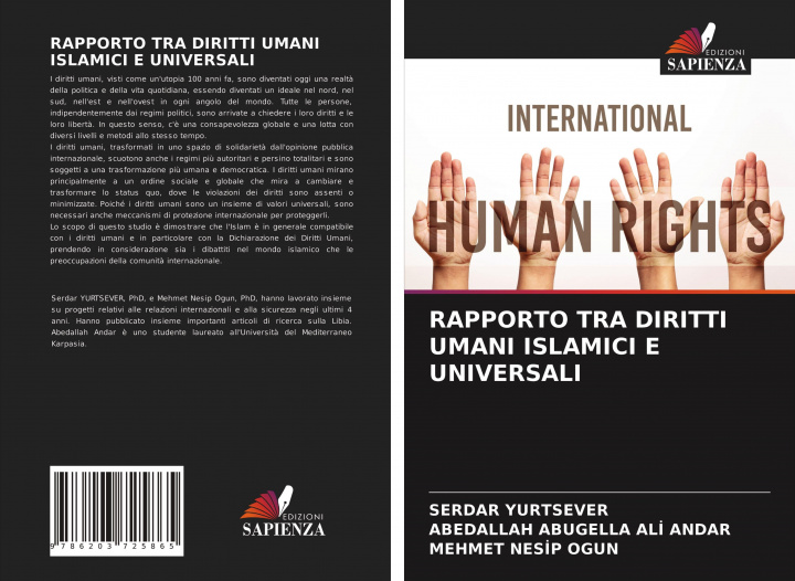 Book RAPPORTO TRA DIRITTI UMANI ISLAMICI E UNIVERSALI Abedallah Abugella Ali Andar