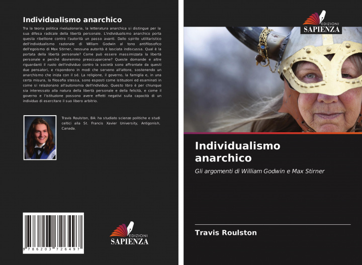 Knjiga Individualismo anarchico Travis Roulston