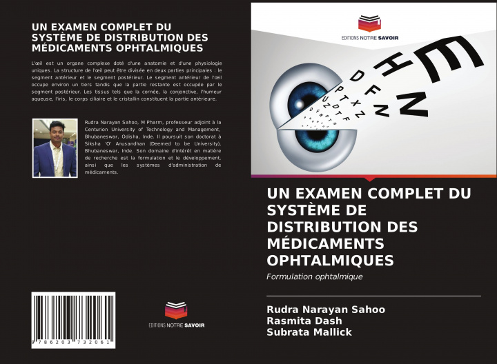 Kniha UN EXAMEN COMPLET DU SYST?ME DE DISTRIBUTION DES MÉDICAMENTS OPHTALMIQUES Rasmita Dash