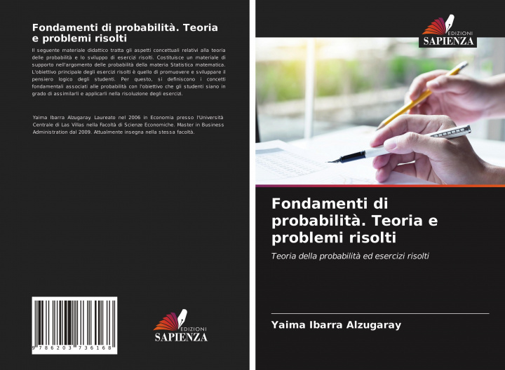 Knjiga Fondamenti di probabilit?. Teoria e problemi risolti Yaima Ibarra Alzugaray