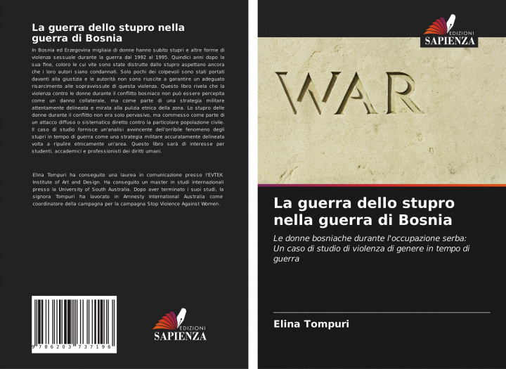 Könyv La guerra dello stupro nella guerra di Bosnia 