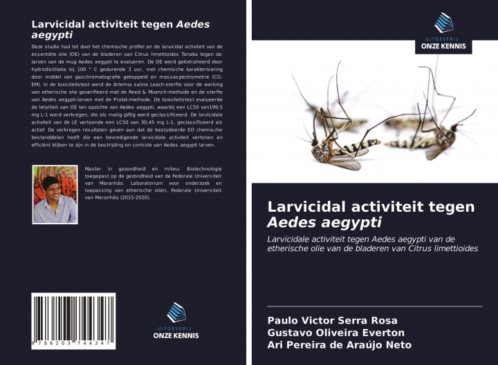 Knjiga Larvicidal activiteit tegen Aedes aegypti Gustavo Oliveira Everton