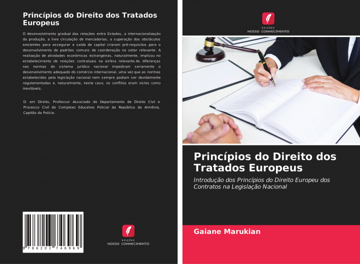 Knjiga Princípios do Direito dos Tratados Europeus Gaiane Marukian