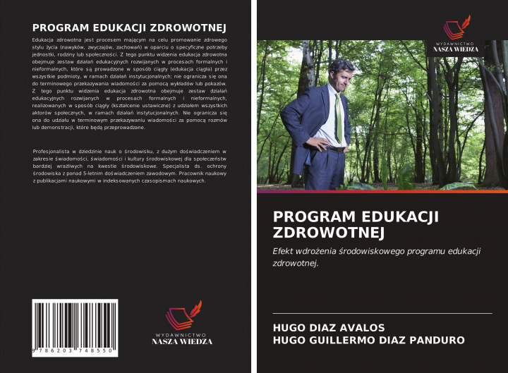 Book PROGRAM EDUKACJI ZDROWOTNEJ Hugo Guillermo Diaz Panduro