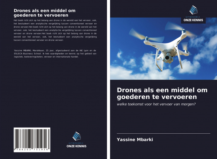Knjiga Drones als een middel om goederen te vervoeren Yassine Mbarki