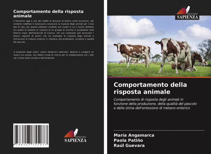 Knjiga Comportamento della risposta animale Paola Pati?o