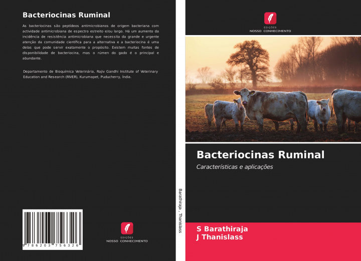 Knjiga Bacteriocinas Ruminal J. Thanislass