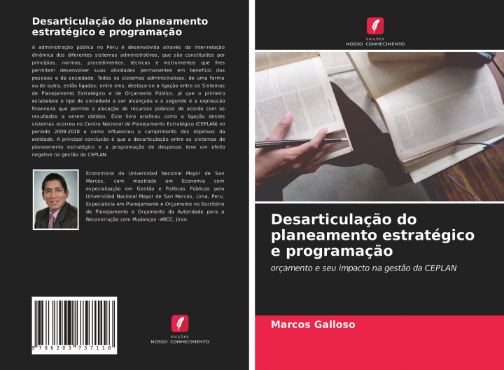 Knjiga Desarticulaç?o do planeamento estratégico e programaç?o Marcos Galloso