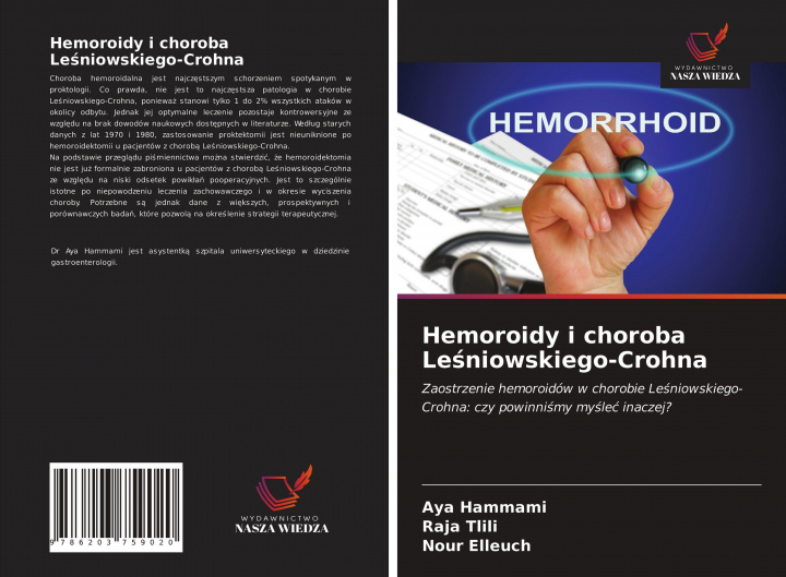 Könyv Hemoroidy i choroba Le?niowskiego-Crohna Raja Tlili