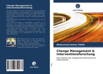 Livre Change Management & Interventionsforschung 