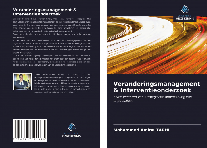 Knjiga Veranderingsmanagement & Interventieonderzoek Mohammed Amine Tarhi